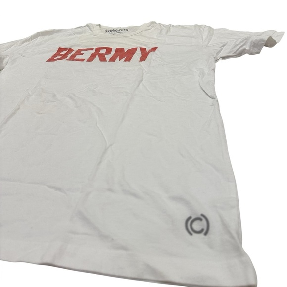 Code (word) White Bermuda Bermy T-Shirt Large - Picture 3 of 7